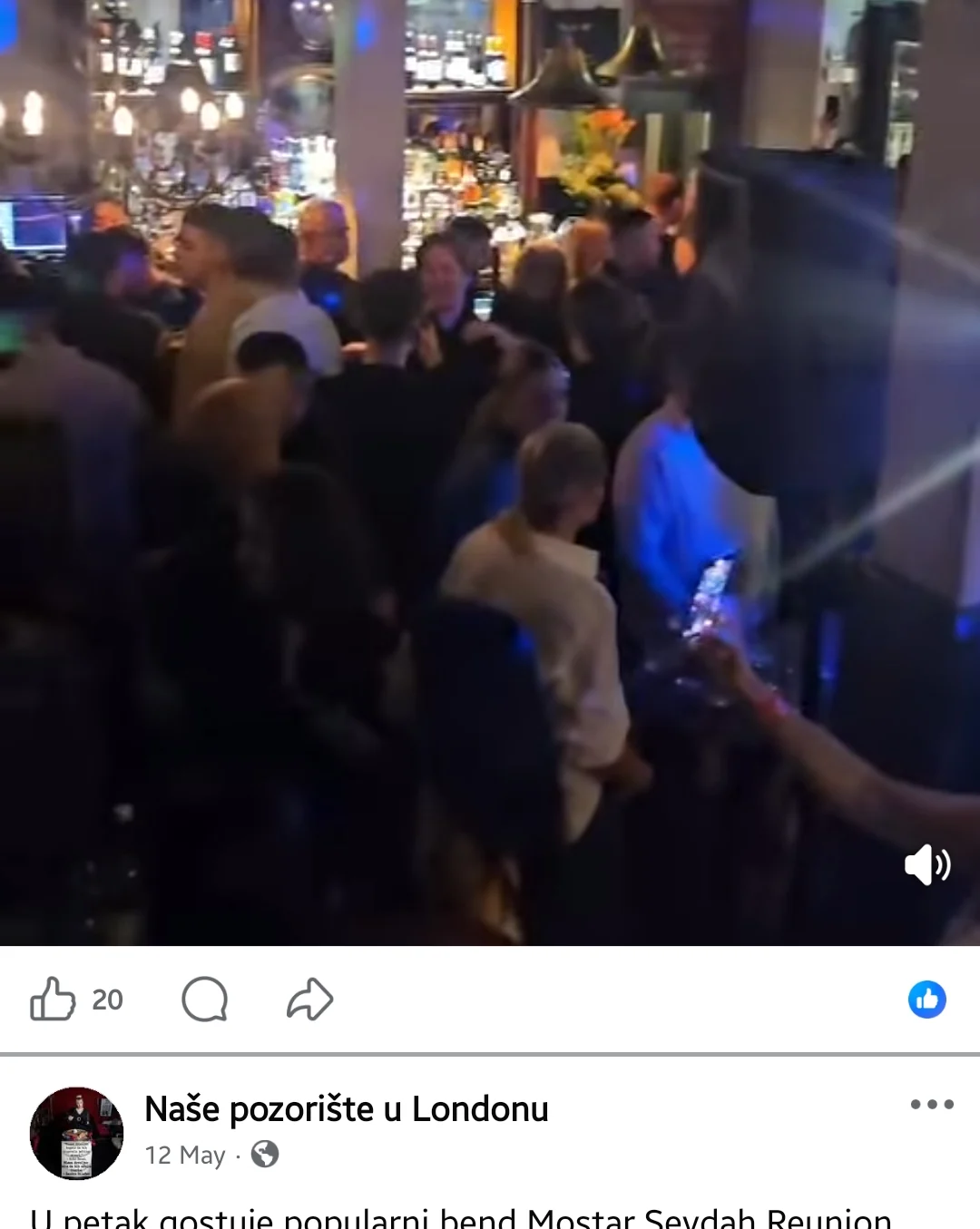 A lively crowd at the Zlopi party night